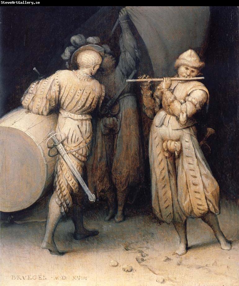 Pieter Bruegel The three soldiers